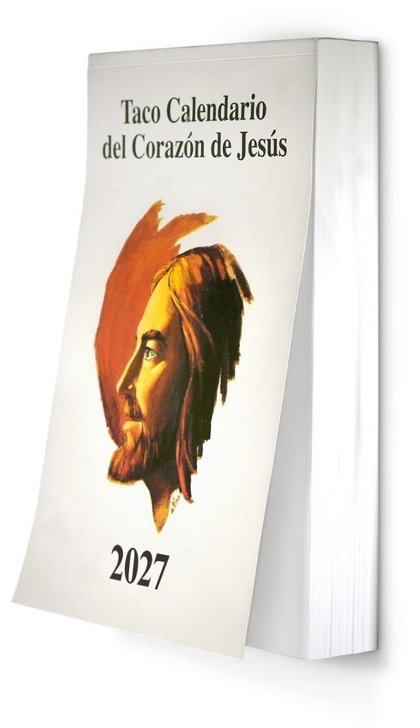 TACO CALENDARIO DEL CORAZÓN DE JESÚS 2027 GRANDE CON IMÁN | 9788427150607