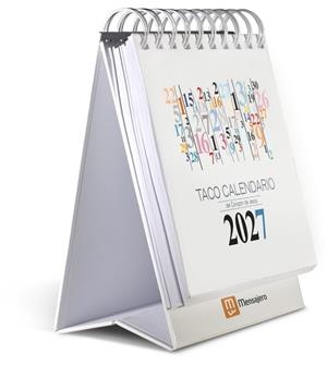 TACO CALENDARIO DEL CORAZÓN DE JESÚS 2027 MESA CON NUMEROS | 9788427150584