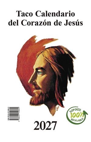 TACO CALENDARIO DEL CORAZÓN DE JESÚS 2027 GIGANTE   -- A PARTIR 24/08/256 --------- | 9788427150645