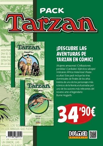 TARZAN 1 Y 2 (SUNDAY PAGES 1937-1941) PACK 2 VOLS | 9791387689919 | RICE BURROUGHS, EDGAR