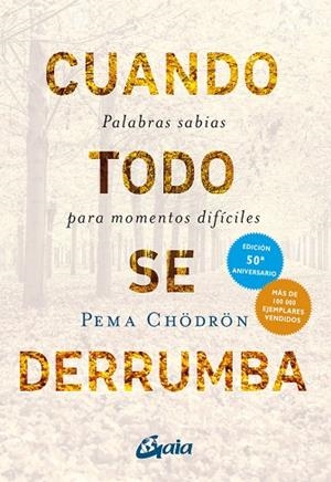 CUANDO TODO SE DERRUMBA. PALABRAS SABIAS PARA MOMENTOS DIFÍCILES | 9788411082341 | CHÖDRÖN, PEMA