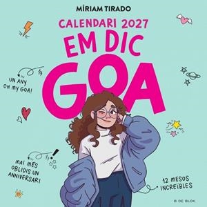 CALENDARI EM DIC GOA 2027 | 9791387994365 | TIRADO, MÍRIAM