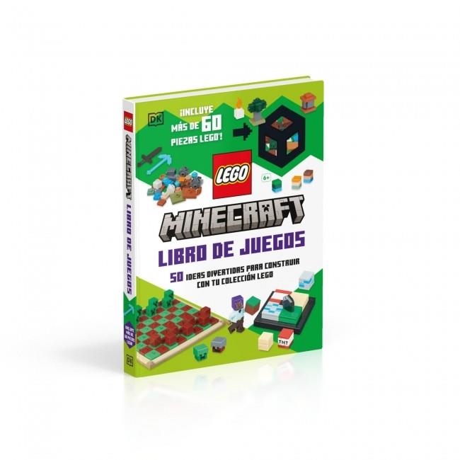 LEGO MINECRAFT LIBRO DE JUEGOS ¡INCLUYE MÁS DE 60 PIEZAS LEGO! | 9780241838037 | DK