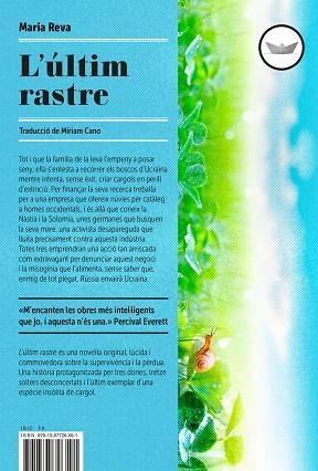 L'ULTIM RASTRE | 9791387726591 | REVA,MARIA