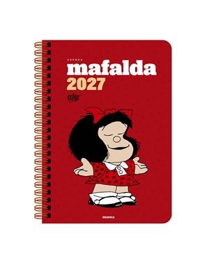 MAFALDA 2027 ANILLADA COLUMNAS ROJO | 9786316693792 | QUINO