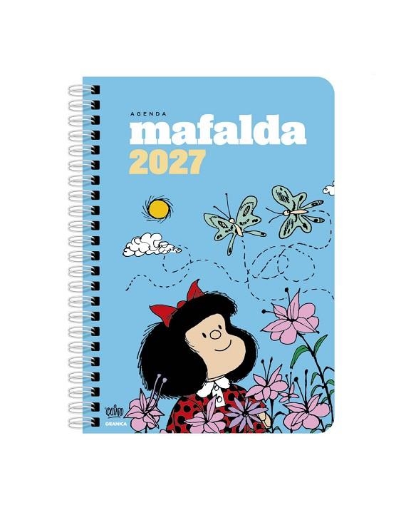 MAFALDA 2027 ANILLADA MODULOS CELESTE | 9786316693815 | QUINO