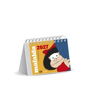 MAFALDA 2027 CALENDARIO  DE ESCRITORIO AMARILLO SIN CAJA | 9786316693914 | QUINO