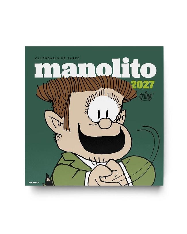 MAFALDA 2027 CALENDARIO DE PARED MANOLITO | 9786316693983 | QUINO