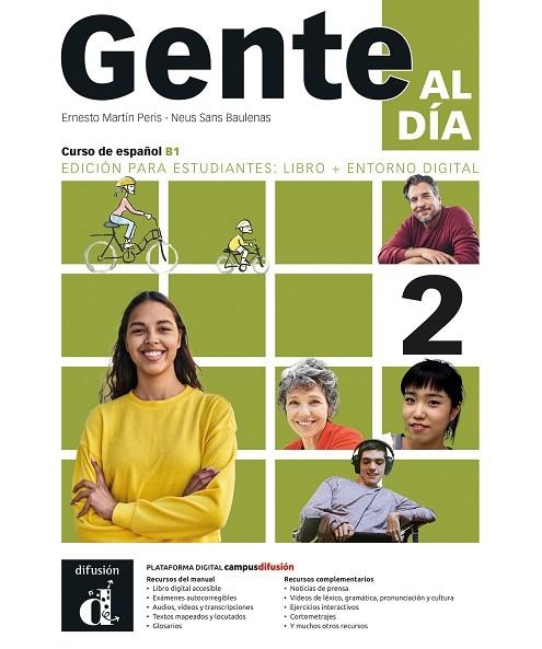 GENTE AL DÍA 2 - EDICIÓN PARA ESTUDIANTES: LIBRO+ENTORNO DIGITAL | 9788411575676 | MARTÍN PERIS, ERNESTO/SANS BAULENAS, NEUS