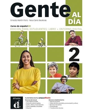GENTE AL DÍA 2 - EDICIÓN PARA ESTUDIANTES: LIBRO+ENTORNO DIGITAL | 9788411575676 | MARTÍN PERIS, ERNESTO/SANS BAULENAS, NEUS