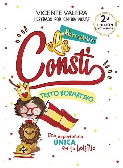 MARTINA MINI. LA CONSTI LA CONSTITUCIÓN ESPAÑOLA. TEXTO NORMATIVO | 9788430995158 | VALERA GÓMEZ DE LA PEÑA, VICENTE J.