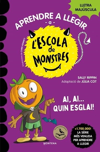 APRENDRE A LLEGIR A L'ESCOLA DE MONSTRES 25 AI, AI... QUIN ESGLAI! (MAJUSCULA) | 9791387809836 | RIPPIN, SALLY