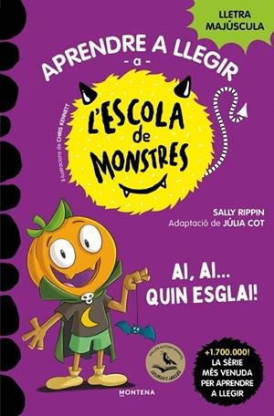 APRENDRE A LLEGIR A L'ESCOLA DE MONSTRES 25 AI, AI... QUIN ESGLAI! (MAJUSCULA) | 9791387809836 | RIPPIN, SALLY