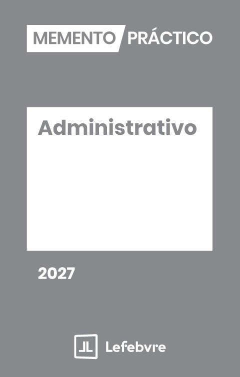 MEMENTO ADMINISTRATIVO 2027 | 9791388366048 | LEFEBVRE