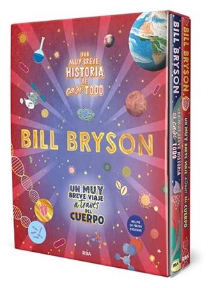 ESTUCHE BILL BRYSON INFANTIL. UNA MUY BREVE HISTORIA DE CASI TODO Y UN MUY BREVE VIAJE A TRAVÉS DEL CUERPO | 9788411325646 | BRYSON, BILL