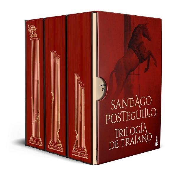 ESTUCHE TRILOGÍA DE TRAJANO. EDICIÓN ESPECIAL CON CANTOS DECORADOS | 9788408327547 | POSTEGUILLO, SANTIAGO