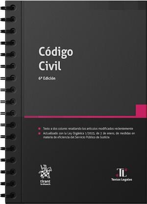 CÓDIGO CIVIL 6ª ED ESPIRAL | 9791370593452 | BLASCO GASCÓ, FRANCISCO DE P.