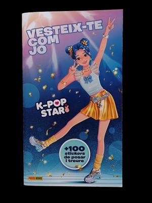 K-POP SUPER STARS. VESTEIX-TE COM JO + 100 STICKERS DE POSAR I TREURE(PORTADA BLAVA) | 9791370139834