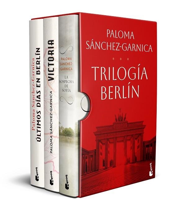 ESTUCHE TRILOGÍA BERLÍN ÚLTIMOS DÍAS EN BERLÍN + VICTORIA + LA SOSPECHA DE SOFÍA | 9788408327509 | SÁNCHEZ-GARNICA, PALOMA