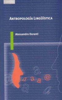 ANTROPOLOGIA LINGUISTICA | 9788483230923 | DURANTI,ALESSANDRO