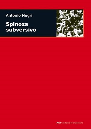 SPINOZA SUBVERSIVO | 9788446012337 | NEGRI,ANTONIO