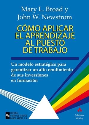 COMO APLICAR EL APRENDIZAJE AL PUESTO DE TRABAJO.UN MODELO ESTRATEGICO PARA GARANTIZAR UN ALTO RENDIMIENTO DE SUS INVERSIONES EN FORMACION | 9788480044387 | BROAD,MARY L. NEWSTROM,JOHN W.