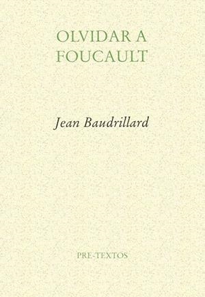 OLVIDAR A FOUCAULT | 9788485081158 | BAUDRILLARD,JEAN