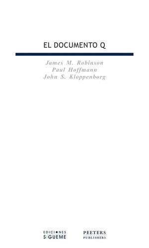 DOCUMENTO Q BILINGUE GRIEGO ESPAÑOL | 9788430114641 | ROBINSON,JAMES HOFFMANN,PAUL KLOPPENBORG,JOHN