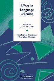 AFFECT IN LANGUAGE LEARNING | 9780521659635 | ARNOLD, JANE