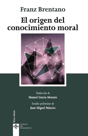 ORIGEN DEL CONOCIMIENTO MORAL | 9788430957996 | BRENTANO,FRANZ