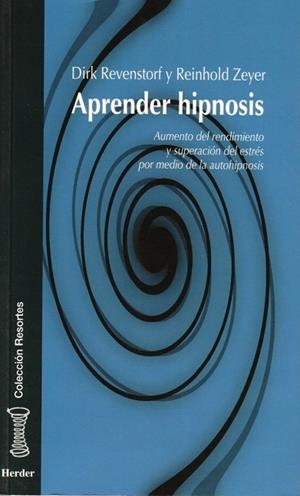 APRENDER HIPNOSIS | 9788425422713 | REVENSTORF,DIRK ZEYER,REINHOLD
