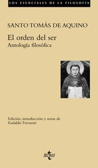 ORDEN DEL SER. ANTOLOGIA FILOSOFICA | 9788430939626 | AQUINO,SANTO TOMAS DE