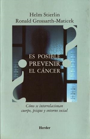 ES POSIBLE PREVENIR EL CANCER | 9788425423222 | STIERLIN,HELM